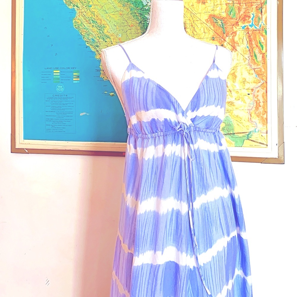 Sexy Tie Dye Maxi Dress